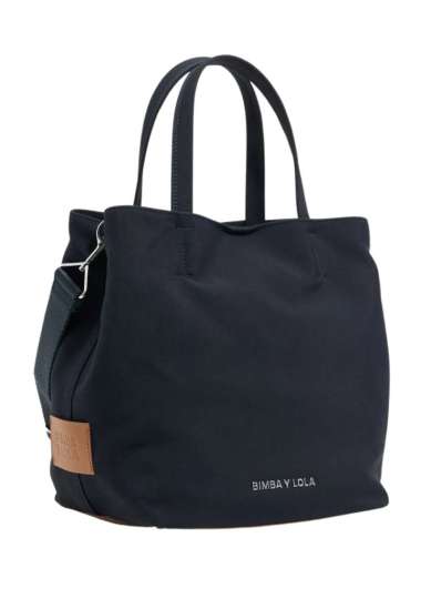 Large Midnight Nylon Chihuahua Shopper Bag