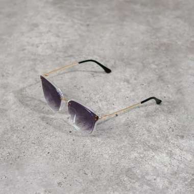 Kacamata RIETI GRADIENT CLEAR BLACK SUNGLASSES 100% ORIGINAL
