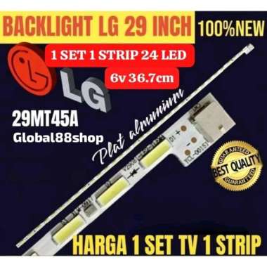 BACKLIGHT TV LED LG 29MT45A-PT 29MT 24 LED 24LED 6V 36.7CM PENCAHAYAAN LAMPU BL