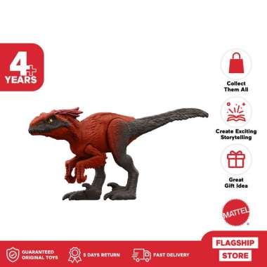 Jurassic World Rebirth Pyroraptor - Mainan Action Figure