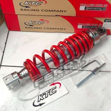 SHOCKBREAKER SHOCK KTC KITACO MIO BEAT VARIO -110 FINO XEON LEXI 125 300mm Razor Red
