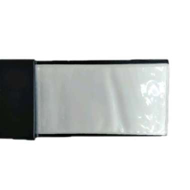 miniature sheet album album uang kertas 20 halaman bolak balik album black