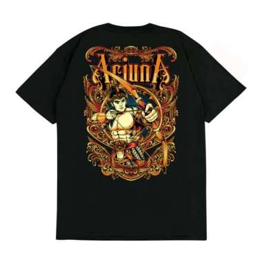 Kaos Tshirt Baju Obral Murah Combed 30 Distro SRIKANDI Arjuna Wayang HERO SOUVENIR oleh oleh SUVENiR