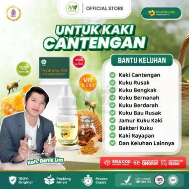 Propolis Sm Untuk Cantengan Jempol Kaki Kuku Rusak Dan Bengkak Bernanah Kuku Jamuran Isi 6ml Sudah B