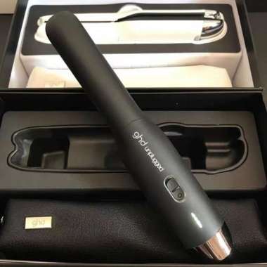 ghd unplugged catok tidak kabel - Hitam