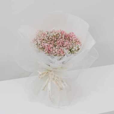 Buket Bunga Baby Breath Fresh - Baby Breath Kelulusan Anniversary - FlowerAdvisor Sweetest