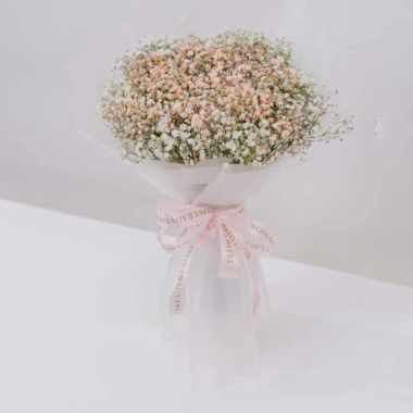 Buket Bunga Baby Breath Fresh - Baby Breath Kelulusan Anniversary - FlowerAdvisor Whimsy