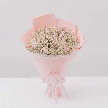 Buket Bunga Baby Breath Fresh - Baby Breath Kelulusan Anniversary - FlowerAdvisor Breezia