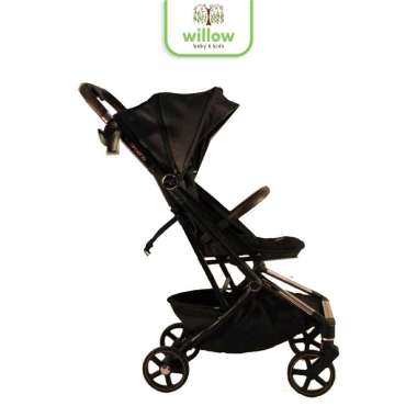 Kereta Dorong Bayi - Babyelle Mini Compatto Prestige Edition Black