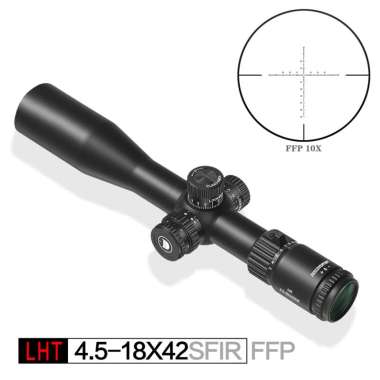 Telescope Teleskop Discovery LHT 4.5-18X42SFIR FFP 22mm