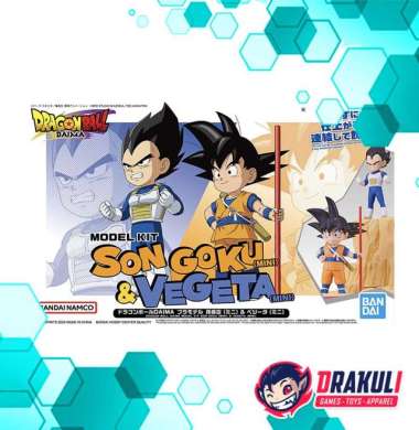 BANDAI Plamo Figure-rise Dragon Ball Daima Son Goku (Mini) & Vegeta (Mini)