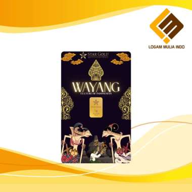 Logam Mulia StarGold Wayang - 1 Gr