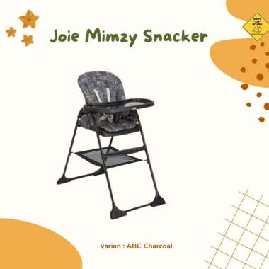 Joie mimzy Snackers Highchair / Kursi Makan Bayi ABC Charcoal