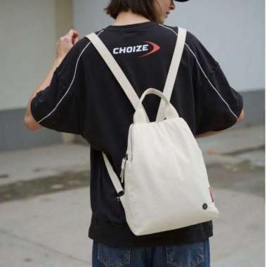 AOLONG Ransel ERIKA 1051# - Tas Ransel Wanita Cantik Backpack Cewek Bahan Parasut Anti Air Hitam Jie