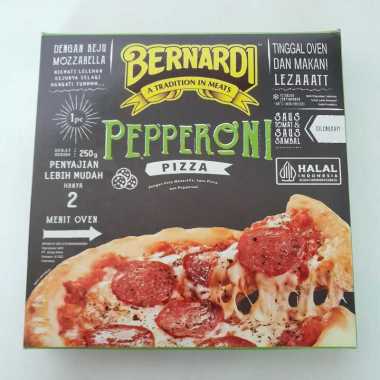 Kuka - BERNARDI Pepperoni Pizza / Meat Loaf Pizza Frozen 250gr Pepperoni Pizza 250g