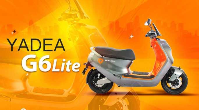 Motor Listrik YADEA G6 Lite Merah