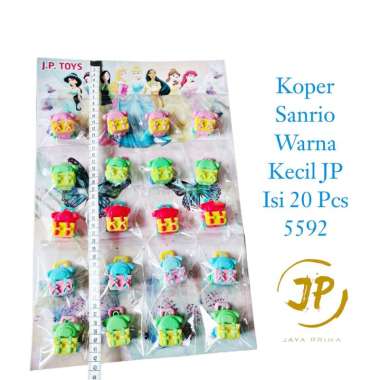 MAINAN ANAK KOPER SANRIO WARNA KECIL ISI 20 PCS