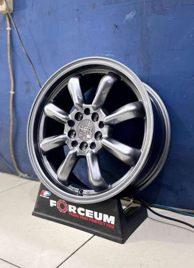 HSR Morotai R15 untuk mobil Avanza - Velg Ring 15 warna Grey - Pelek Racing
