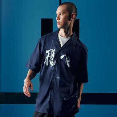 M231 - Haikyu!! Karasuno Shirt Navy 1083 Dewasa-XL