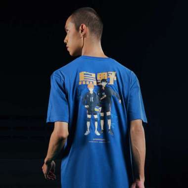 M231 - Haikyu!! Karasuno T-shirt Biru 1080 Dewasa-L