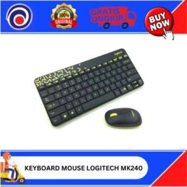 KEYBOARD MOUSE LOGITECH MK240