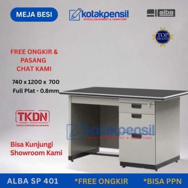 Meja Kantor Besi ALBA SP 401 1/2 Biro Meja Besi ALBA