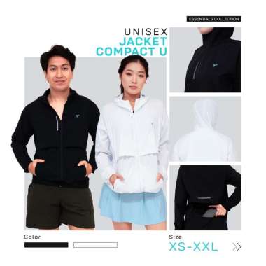 Trijee - Jacket Compact U/Jaket Unisex/ Jaket Pria/Jaket Wanita/Jaket Parasut Wanita/Jaket Parasut P