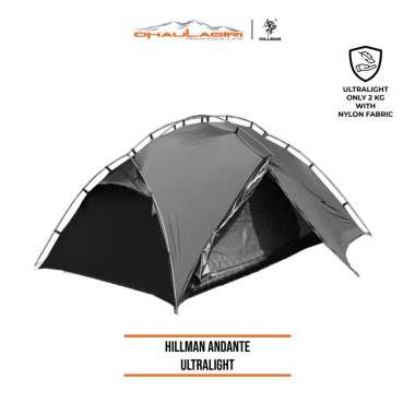 Hillman Andante Ultralight Black Edition/ Tenda Ultralight Untuk Hiking dan Camping