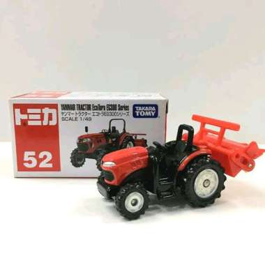 TOMICA YANMAR TRACTOR ECO TRA EG3000 SERIES #52 TAKARA TOMY DIECAST MOBIL TRAKTOR KENDARAAN PERTANIA
