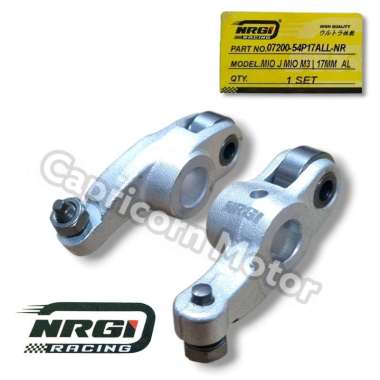 Platuk Klep Racing Rocker Arm MIO J SOUL GT NRGI RACING 17 MM ALUMUNIUM