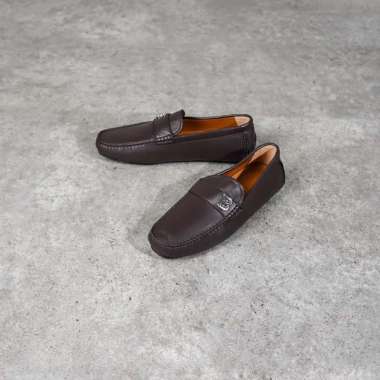 Sepatu BALLY WOLTER B SHW COFFEE BROWN LOAFER 100% ORIGINAL 42