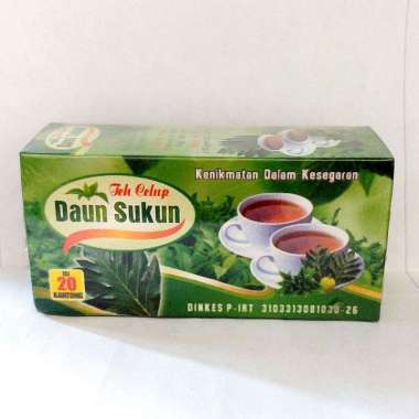 TEH Celup DAUN SUKUN Isi 20 Tea Bags Teh Herbal Daun Sukun