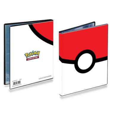 Ultra Pro Pokemon 4-Pocket A5 Portfolio Binder Buku Album 80 Kartu Pikachu Mew Mewtwo Charizard Snor