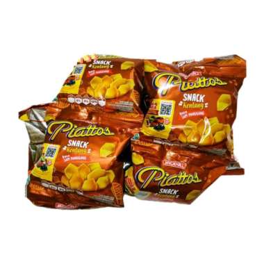 Piattos Snack Kentang Rasa Sapi Panggang 15g (1 renceng/10 sachet)