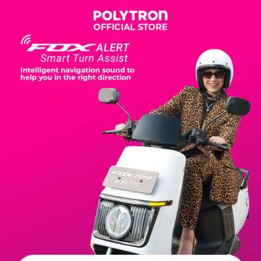 Polytron Fox 200 - Battery as Service - Electric Sepeda Motor Listrik - OTR Aceh, Medan, Palembang, 
