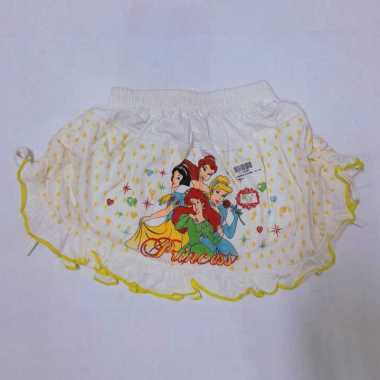 Geber Skirt Tali Serut Rok Celana Anak Perempuan 2-3 tahun Yellow