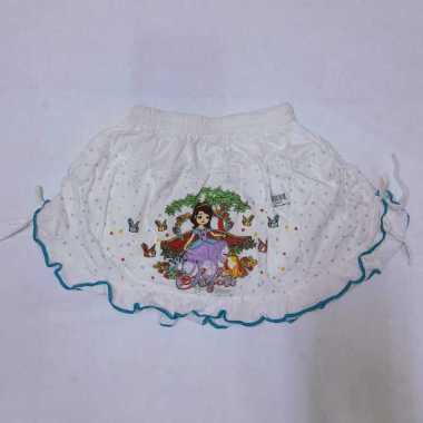 Geber Skirt Tali Serut Rok Celana Anak Perempuan 2-3 tahun Blue