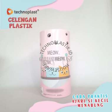 TECHNOPLAST Coin Bank Jumbo / Celengan Plastik 152 X 300 Mm NINJA SOCCER MEOW