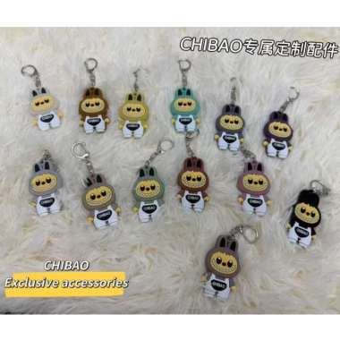 Gantungan Tas dan Kunci / Bagcharm Boneka Exclusive Chibao Gantungan Chibao Khaki
