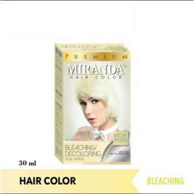 Miranda Hair Color | Pewarna Rambut - 30ml MC-6 Bleaching