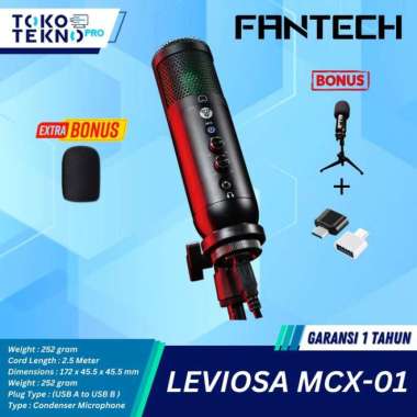 Fantech Leviosa MCX01 Microphone USB For PC - MCX01 Leviosa