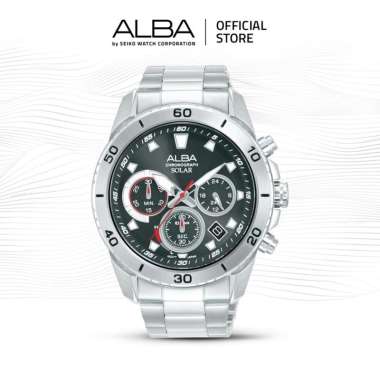 [NEW ARRIVAL] Alba Active Jam Tangan Pria Solar Chronograph Collection AZ5011 AZ5013 AZ5015 AZ5017 A