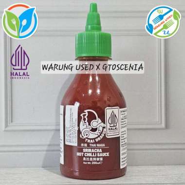 Thai Dragon Sriracha 200ml HALAL MUI Hot Chilli | Chilli Mayo Sauce Hot Chilli Sauce