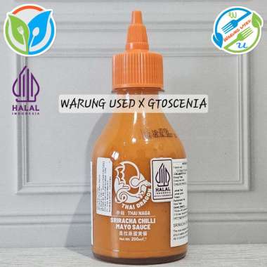 Thai Dragon Sriracha 200ml HALAL MUI Hot Chilli | Chilli Mayo Sauce Chilli Mayo Sauce