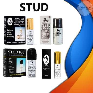 Stud 100 Gold Black Stud 5000 Delay Spray Pria