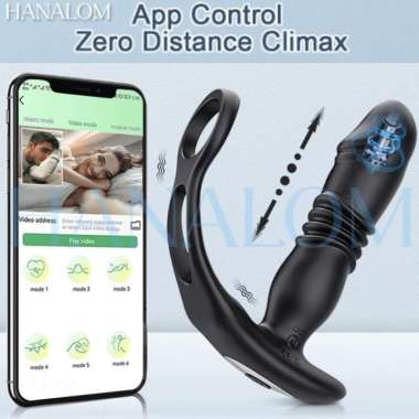 Pijat Terapi Elektrik Wanita Maju Mundur with App Kontrol Jarak Jauh