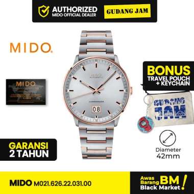 Jam Tangan Pria Mido M021.626.22.031.00 Commander Analog