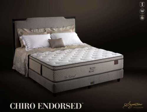 King Koil - Chiro Endorsed, Kasur Saja 200 x 200 Putih