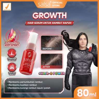 GLAM - SALSA Healthy Hair Serum - Vitamin Rambut Spray - Hair Vitamin Hair Growth Serum