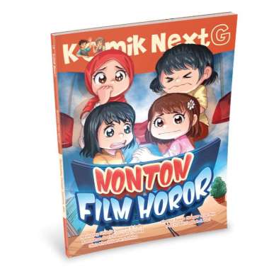 Komik Next G Nonton Film Horor - Buku Komik Anak Muffin Graphics - Mizan
